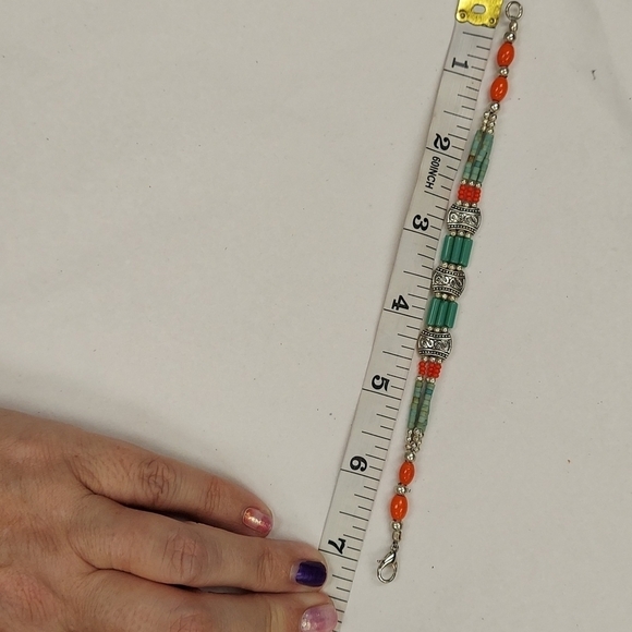 TRIBAL Silver Bracelet - Picture 2 of 6